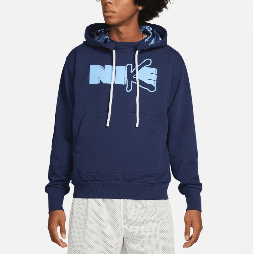 Nike Dri-fit Men's Premium Pullover Basketball Hoodie Sz. Large DV9501-410